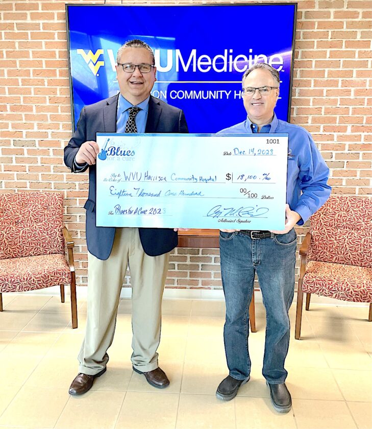 Hospital receives Blues for a Cure show proceeds | News, Sports, Jobs - Vimarsana News